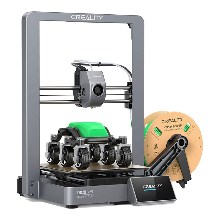 Супер 3D-принтер Creality Ender 3 V3, 600 мм, интеллектуальная самопроверка